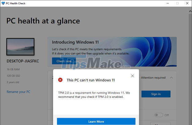 Steps to enable TPM 2.0 to install WINdows 11 Picture 4