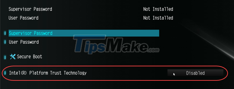 Steps to enable TPM 2.0 to install WINdows 11 Picture 6