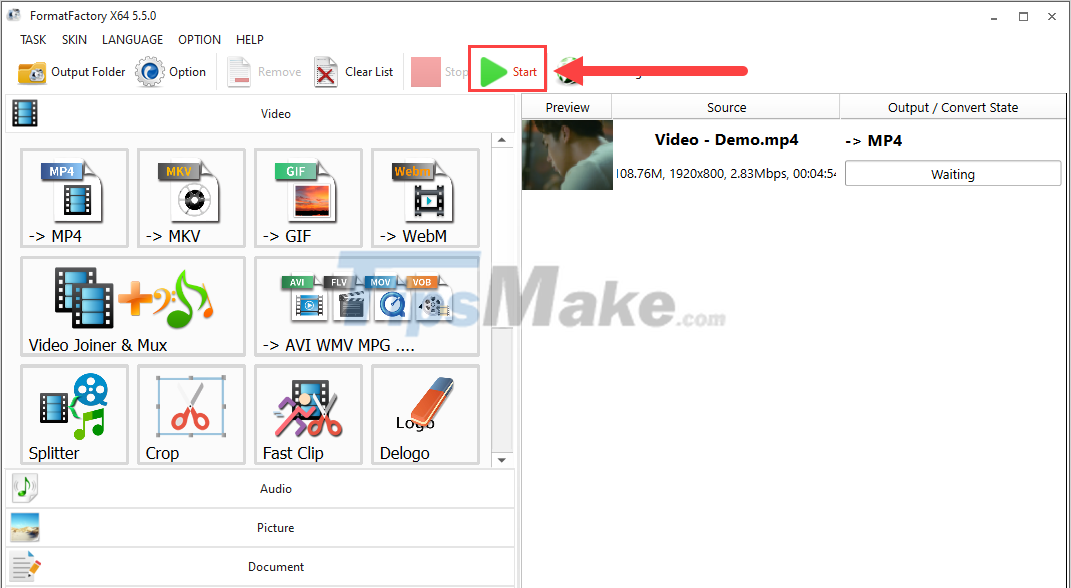 Steps to export videos in Aegisub using Format Factory Picture 11