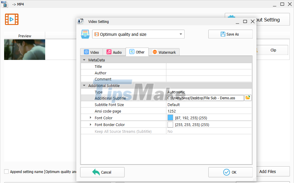 Steps to export videos in Aegisub using Format Factory - TipsMake.com