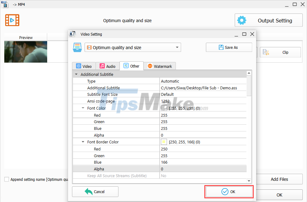 Steps to export videos in Aegisub using Format Factory Picture 9