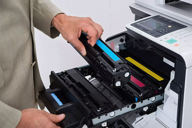 Steps to fill ink into HP printer Picture 2