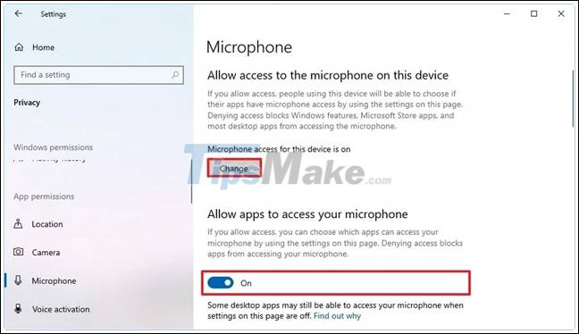 Steps to fix camera not working on Microsoft Teams Picture 3