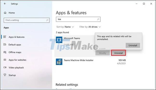 Steps to fix camera not working on Microsoft Teams Picture 6