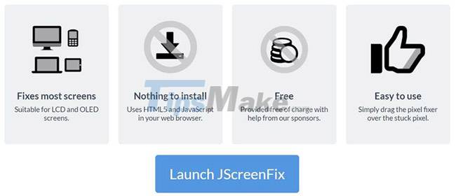 Steps to fix dead spots on the screen Picture 1