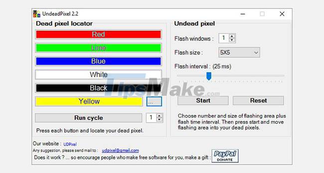 Steps to fix dead spots on the screen Picture 3