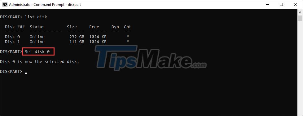 Steps to fix error 0x8004242d when creating computer hard drive partition phân Picture 4