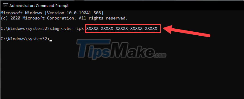 Steps to fix error 0xC004C003 when activating Windows Picture 6