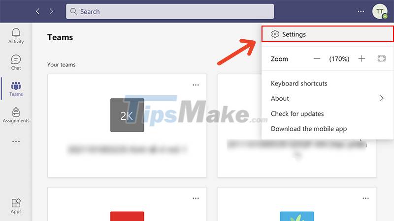 Steps to fix errors when using Microsoft Teams Picture 5
