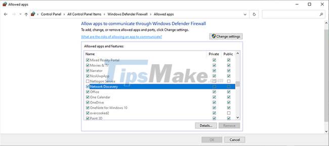 Steps to fix Network Discovery not working in Windows 10 Picture 8