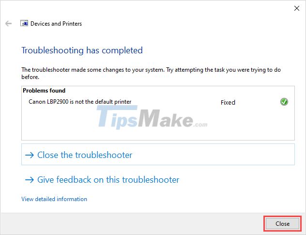 Steps to fix printer error that can only print 1 page Picture 6