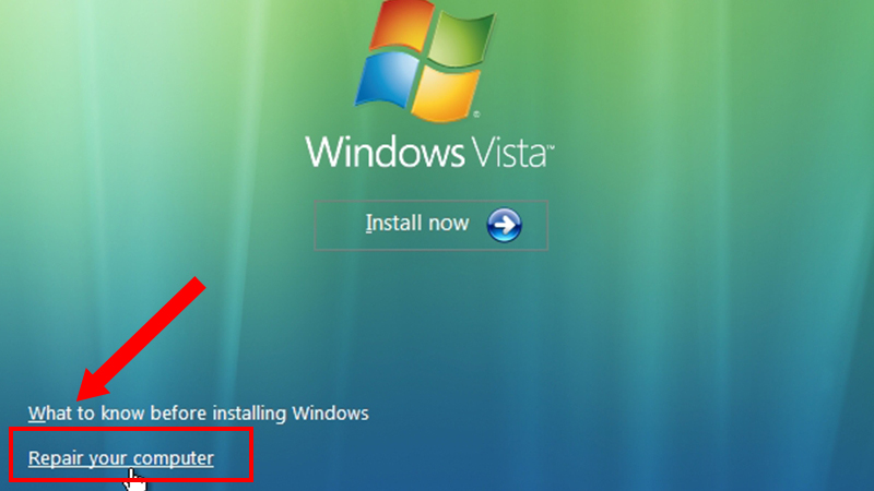 Steps to fix Recovery error on Windows computer Picture 15