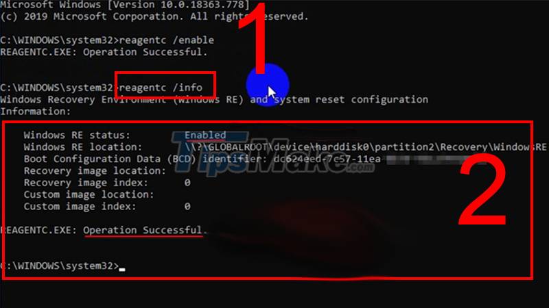 Steps to fix Recovery error on Windows computer Picture 21