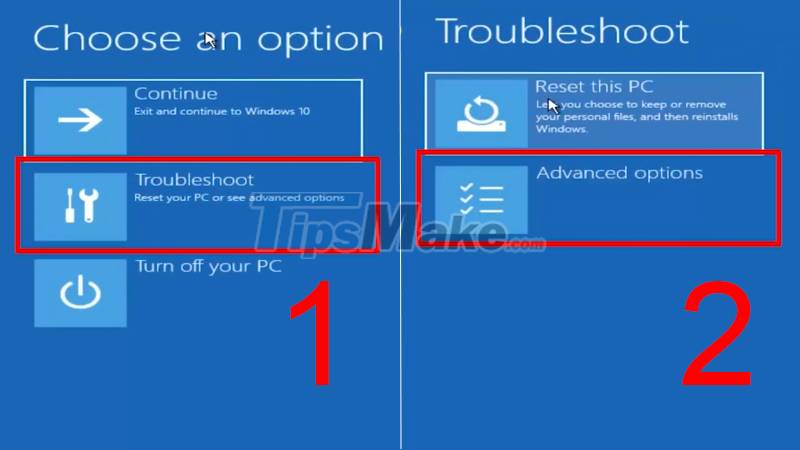 Steps to fix Recovery error on Windows computer Picture 28