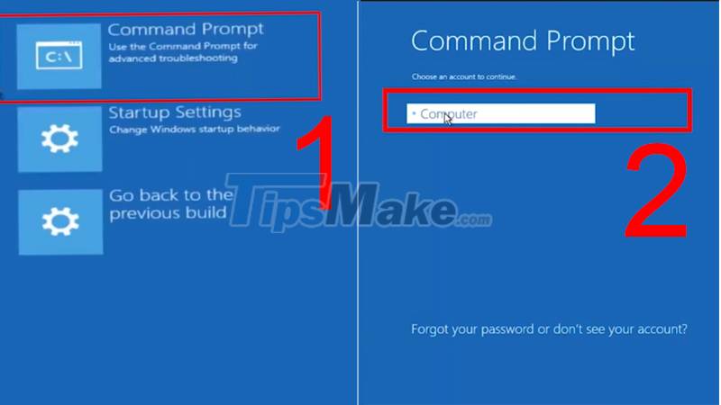 Steps to fix Recovery error on Windows computer Picture 29