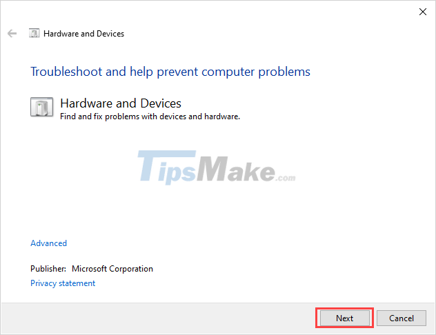 Steps to fix the error of not opening Camera on Windows 10 Picture 13
