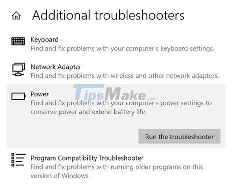 Steps to Fix 'There Are Currently No Power Options Available' error on Windows 10 Picture 4
