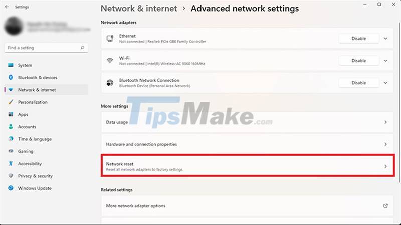 Hình ảnh 3 về Các bước khắc phục sự cố Wi-Fi trên Windows 11