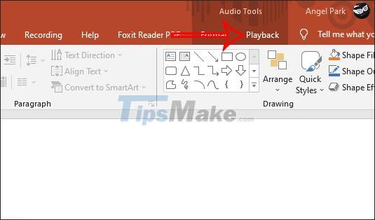 Steps to hide the inserted sound icon in PowerPoint Picture 1