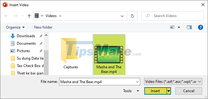 Steps to insert Video into PowerPoint 2019 Picture 7