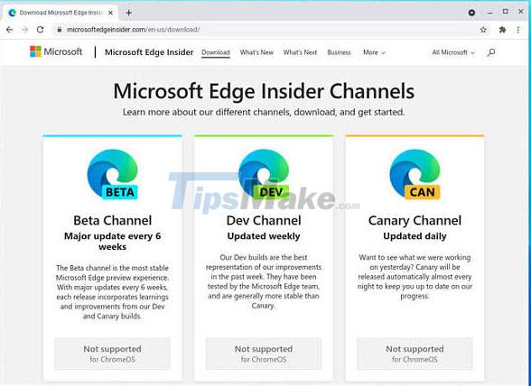 Steps to install Microsoft Edge on Chromebook Picture 2