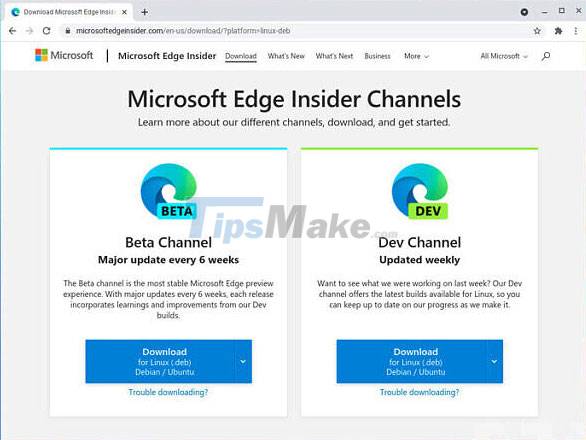 Steps to install Microsoft Edge on Chromebook - TipsMake.com