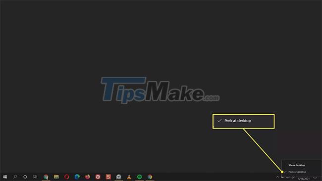 Steps to minimize the screen in Windows 10 Picture 4