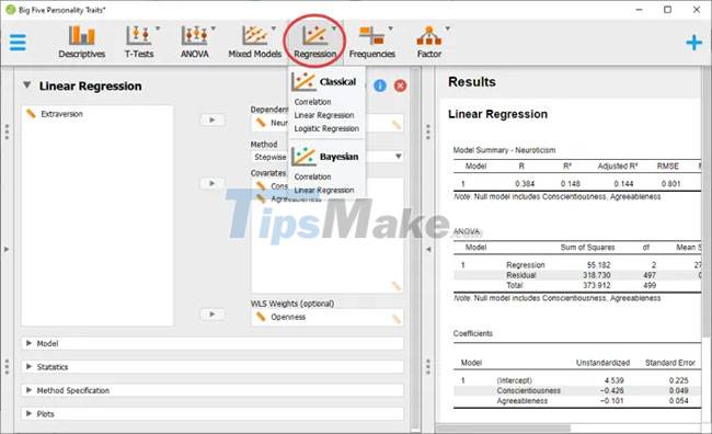 Steps to perform Regression Analysis in Windows 11/10 Picture 6