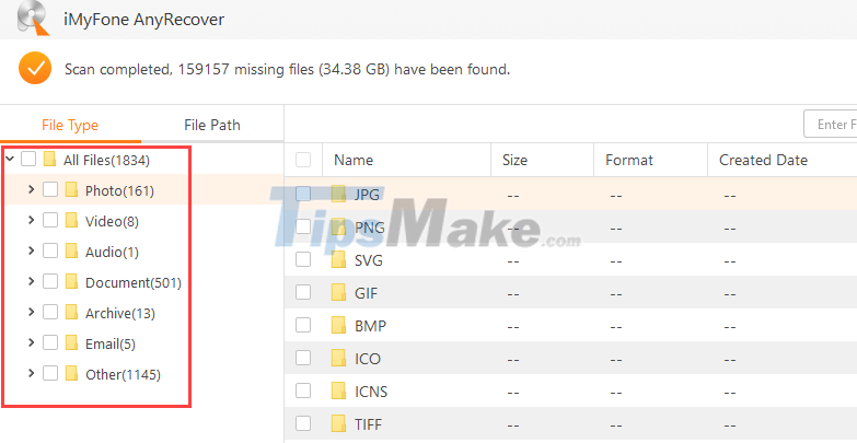 Picture 7 of Steps to recover deleted files on USB and External Hard Drive