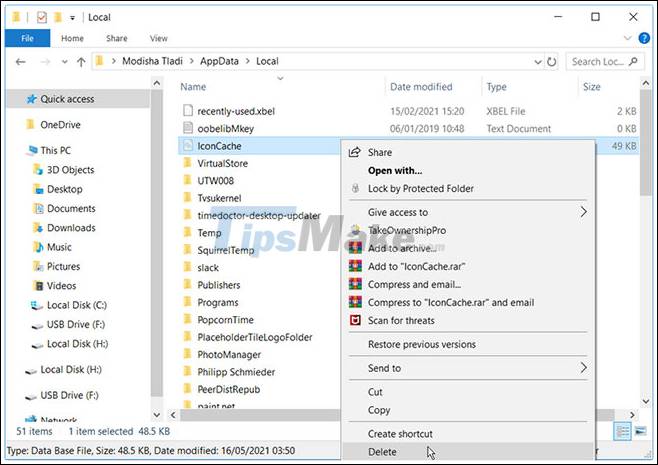 Steps to recover lost Taskbar icon on Windows 10 Picture 3