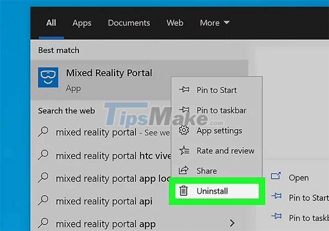 Steps to remove installed apps from Store on Windows 10 Picture 6