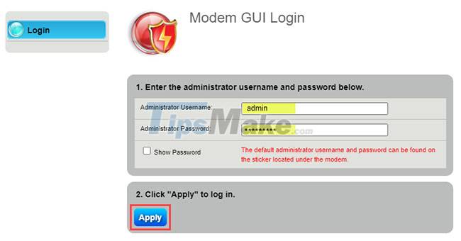 Steps to reset WiFi modem Picture 2