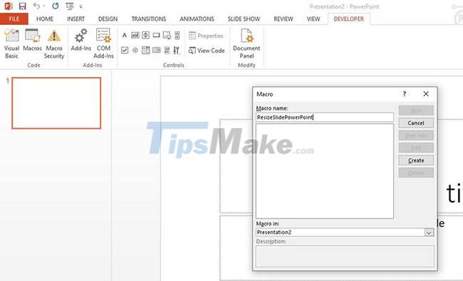 Steps to resize PowerPoint images with Macro Picture 5