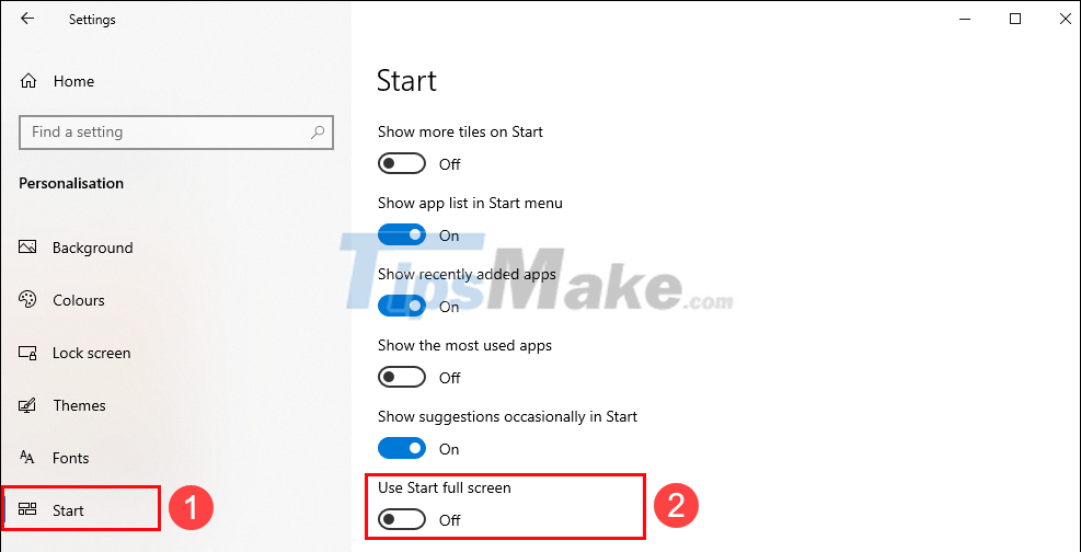 Steps to resize Start Menu on Windows 10 Picture 7