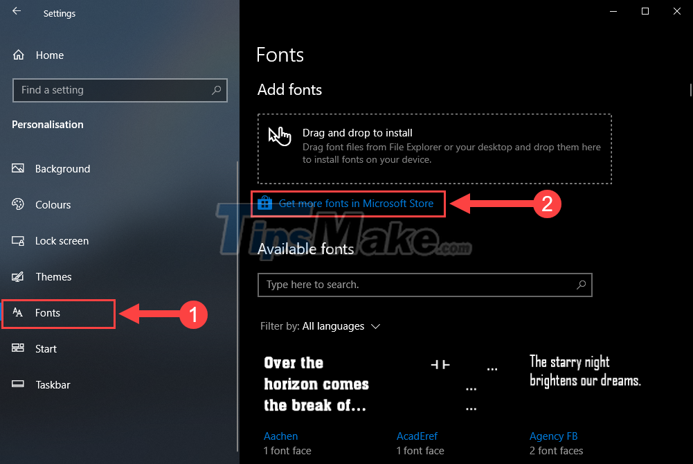 Steps to restore the default Font in Microsoft Office Picture 7