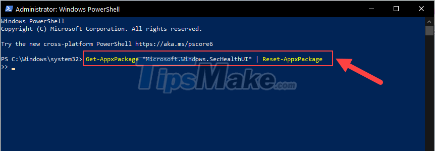 Steps to restore Windows Security on Windows 10 Picture 4
