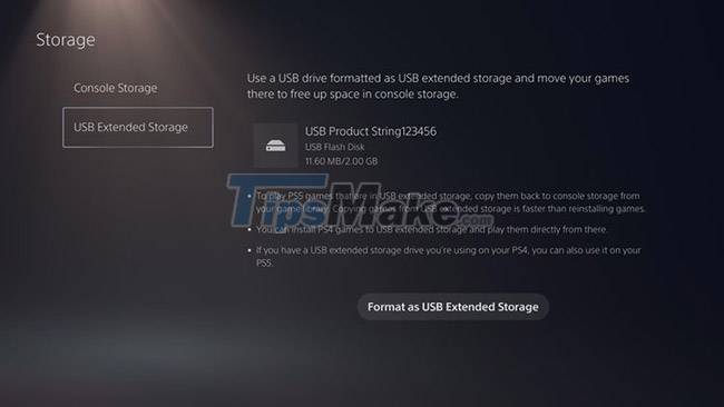 Steps to save PS5 games on USB Picture 2