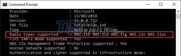Steps to switch to 5GHz WiFi band on Windows 10 Picture 3