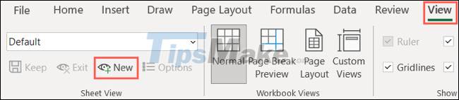 Steps to temporarily view Excel files when working together Picture 1