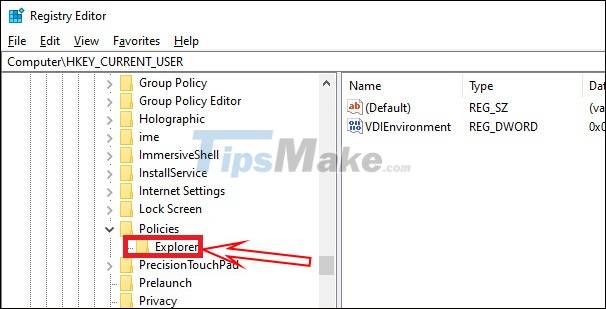 Steps to turn off Folder Options on Windows 10 Picture 7
