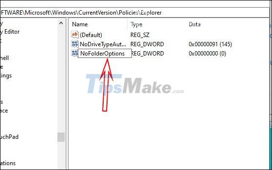 Steps to turn off Folder Options on Windows 10 Picture 9