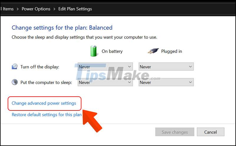 Steps to turn off the Windows 10 screen brightness auto-adjust feature Picture 10