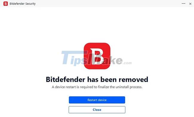 Steps to Uninstall Bitdefender on Windows Picture 5