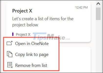 Steps to use feeds in OneNote Picture 7