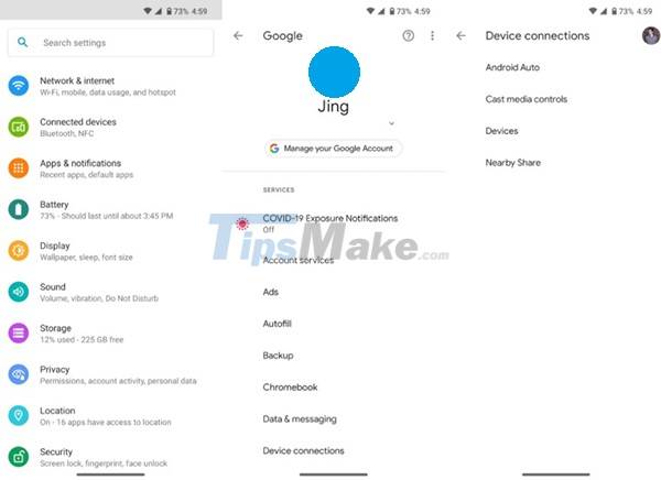 Steps to use Nearby Share on Android phones Picture 6