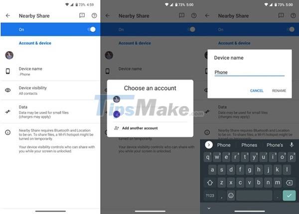 Steps to use Nearby Share on Android phones Picture 7