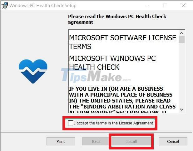 Picture 2 of Steps to use Windows PC Health Check, check whether the computer can install Windows 11 or not