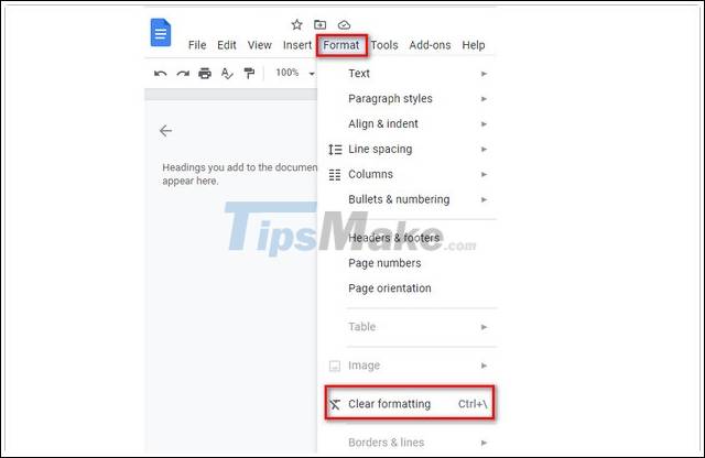 Summary of basic features of Google Docs Picture 9