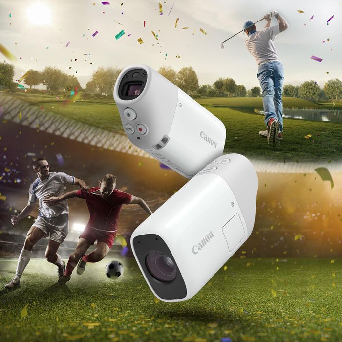 The PowerShot ZOOM, pocket digital camera and binoculars Picture 1