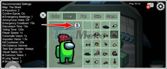 The simplest ways to get skin, pet Among Us Picture 2